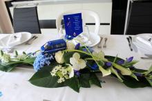 Centre de table pour départ à la retraite Gendarme à Tarnos